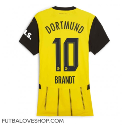 Dres Borussia Dortmund Julian Brandt #10 Domáci pre Ženy 2024-25 Krátky Rukáv